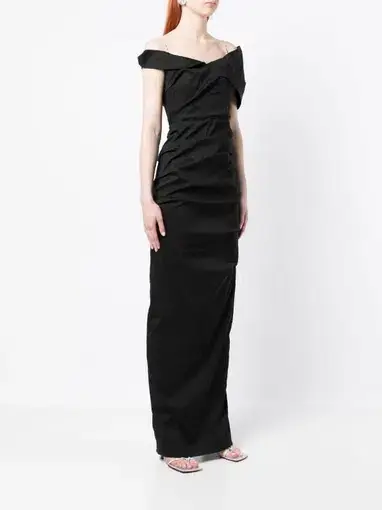 Rachel Gilbert Dahli Gown Black Size 2 / Au 10