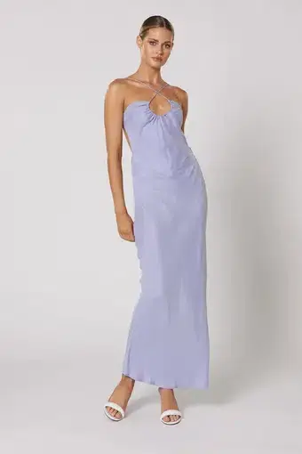 Winona Skye Clasp Dress Lavender Size AU 12