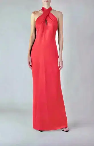 Carla Zampatti Seductress Gown Red Size 8
