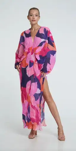 L'Idee De Luxe Gown in Capri Pink Size 8 / S