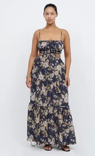 Bec & Bridge Alexandra Tie Maxi Dress in Opaline Floral
Size 12 / L