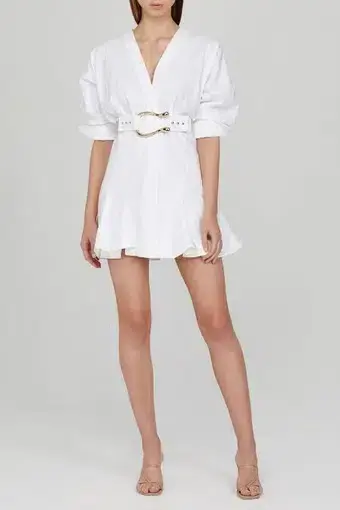 Acler Bastor Mini Dress White Size 6