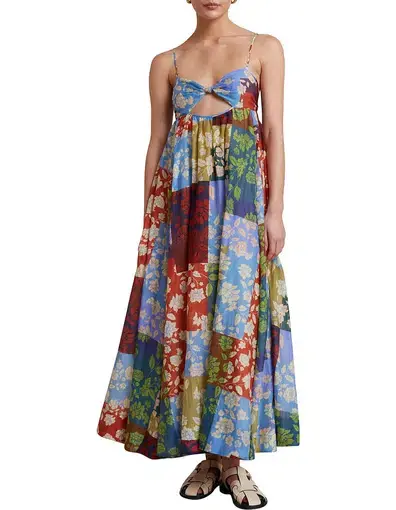 Bec & Bridge Woodstock Maxi Dress in Patchwork Floral Print
Size 6 / XS