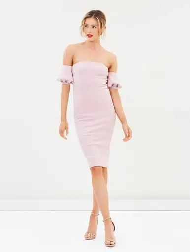 Misha Collection Nala Dress Blush Size XXS/AU  4