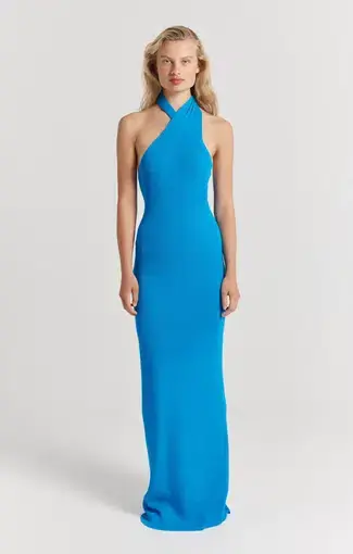 Henne Bambi Maxi Dress in Cerulean Blue
Size 8 / S
