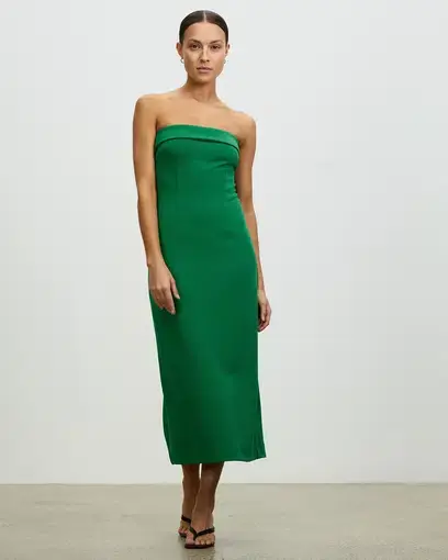 Lover Casablanca Midi Dress Green Size 12