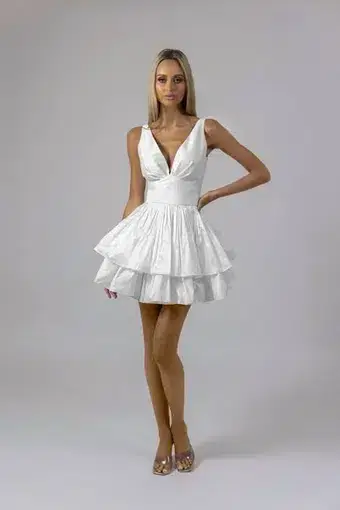 Alin Le’kal Erica Dress in Blanche White Size 8