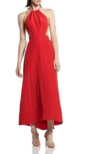 Maticevski Illume Dress Red Size AU 6