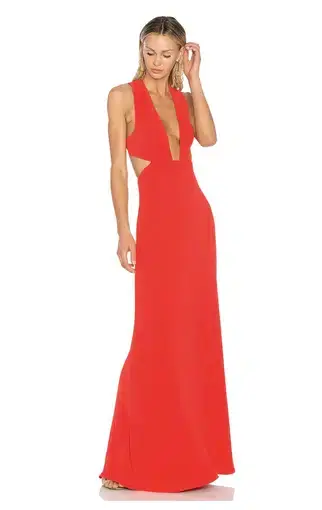 X by NBD Revolve Yani Gown in Red Size AU 10