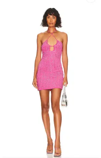 NBD Betty Mini Dress Pink Size XS/AU 6