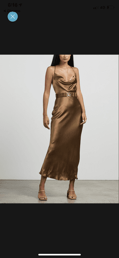 Shona Joy bias Midi Dress Size 10