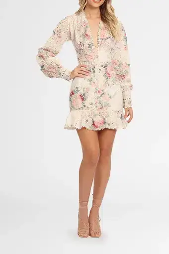 Winona Laurel Short Dress Floral Size 6 