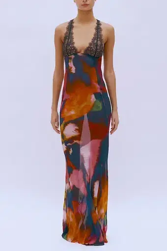 Rat & Boa Paola Slip Dress Floral Size 10 / M