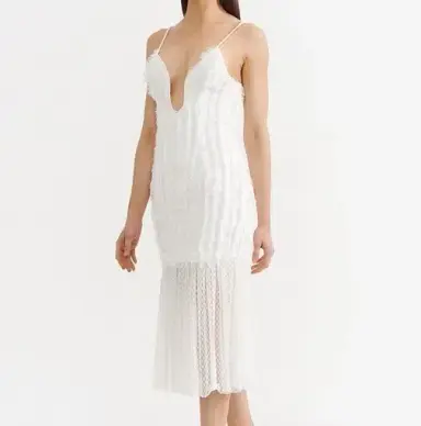 Asilio Hope For Heaven Dress White Size 8