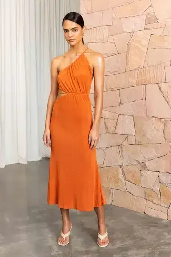 Misha Collection Adara Dress Orange Size 10