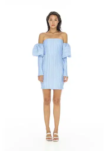 Lidee Sirène Cocktail Dress Blue Size AU 6