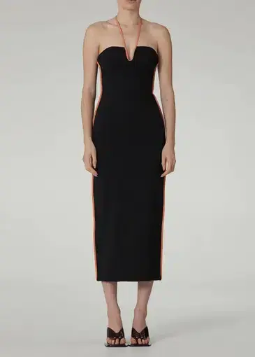Paris Georgia Nassia Dress Black Size 6 