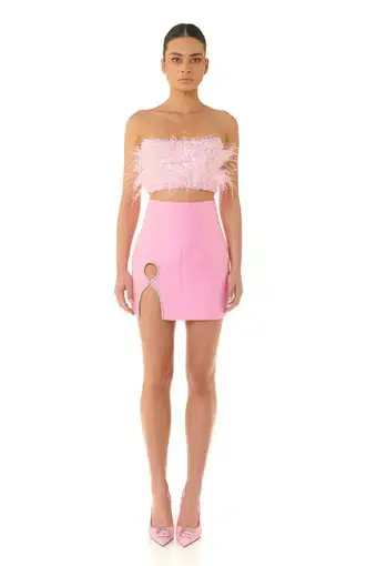 Eliya The Label Simone Skirt Pink Size XL / Au 14