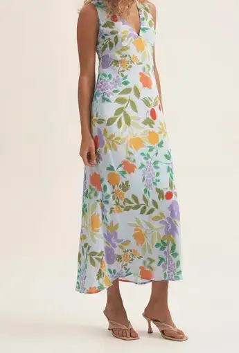 Ownley Tulip Dress Multi Size 8 