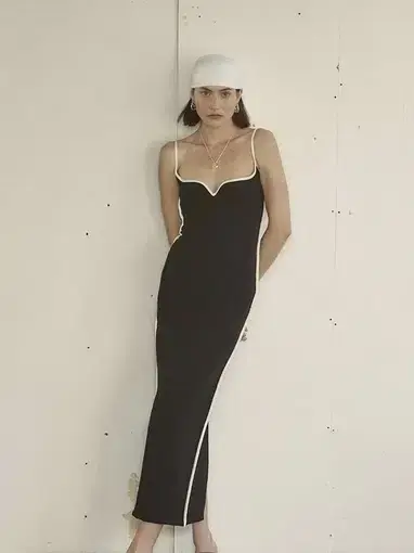 Paris Georgia Heart Dress Black Size 6 