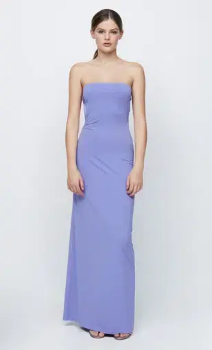 Bec & Bridge Zadie Strapless Maxi Dress Grape Purple Size 10 / M