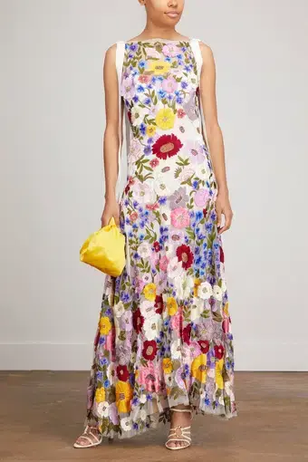 Rachel Gilbert Nya Gown Multi-colored Size 2 / AU 10