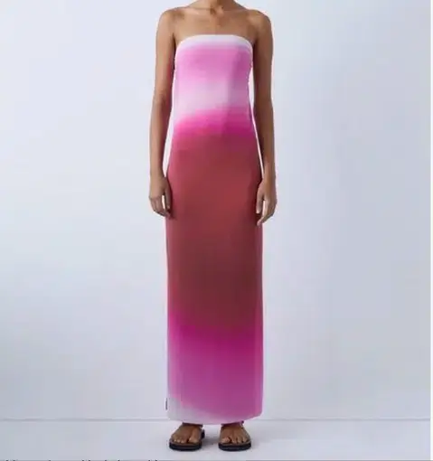 Gimaguas Pink Lea Maxi Dress Size S/AU 8