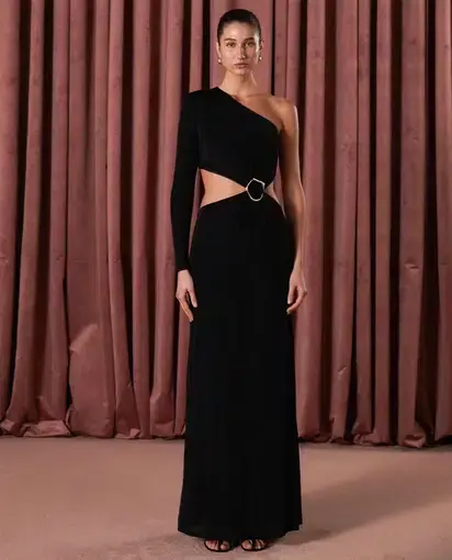 Misha Klementina Dress Black Size XS/AU 6