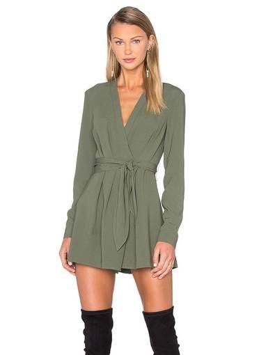 The Fifth Label Above & Beyond Khaki Playsuit size 6