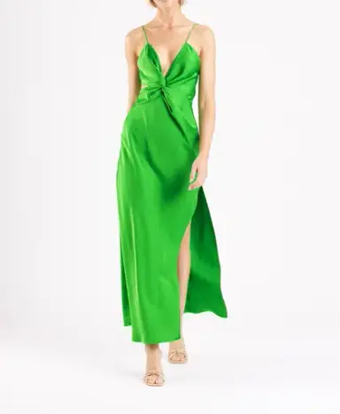 One Fell Swoop Lenox Maxi Dress in Envy Green Size 10