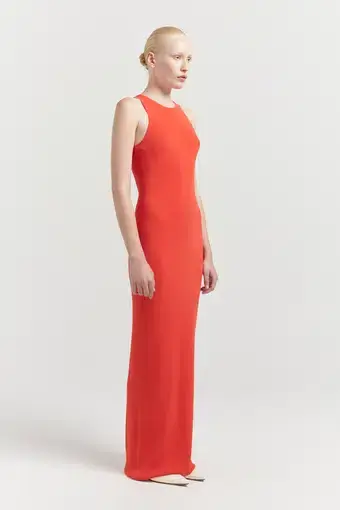 Henne Tosca Dress Red Size AU 8