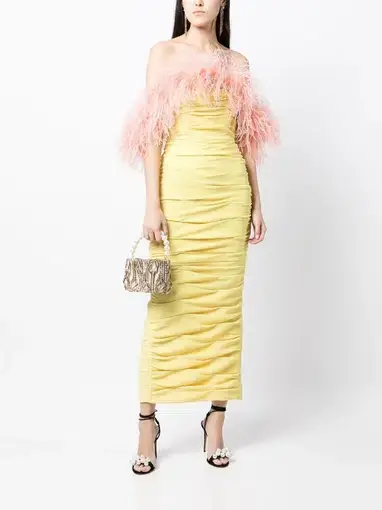 Rachel Gilbert Zion Dress Lemon Size 2 / Au 10