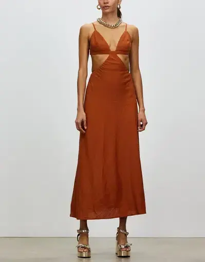 Cult Gaia Selah Dress Amber Size S / Au 8