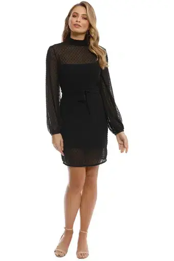 Misha Collection Nadine Dress Black Size 8