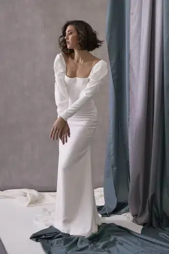 Hera Couture Odette Gown White Size 8