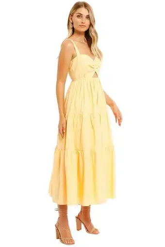 Steele Sorelle Dress Yellow Size AU 12