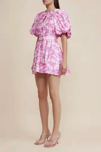 Acler Rossmore Dress in Violet Jungle Size 8