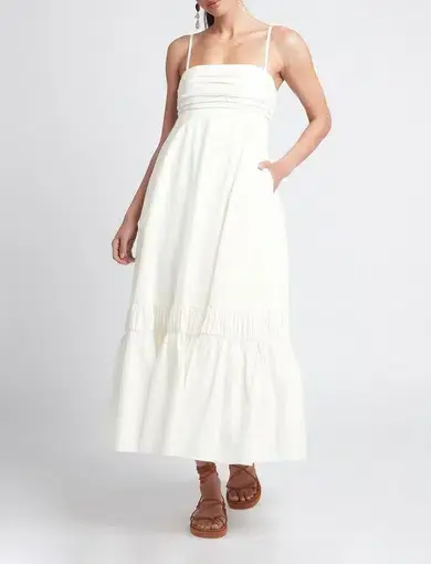 Sheike Love Letters Maxi Dress White Size 6