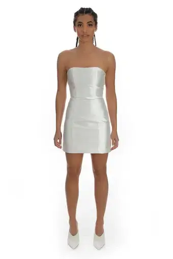 Imagery Tempted Mini Dress White Size AU 8