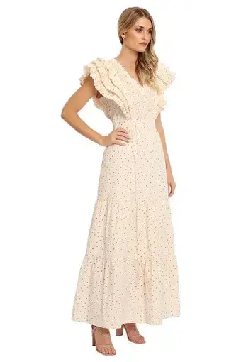 Morrison Luella Maxi Dress Blush Size AU 8