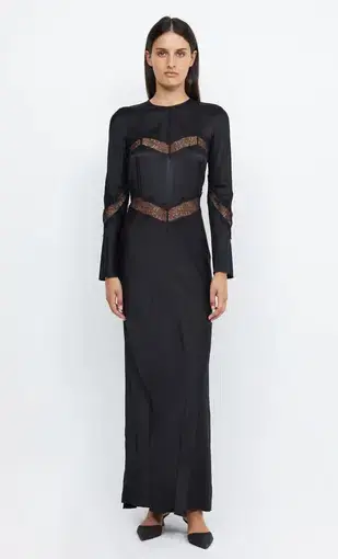Bec & Bridge Spencer Dress Black Size AU 10