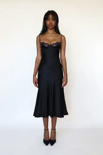 Mirror Palais Ballet Dress In Noir Black Size AU 10