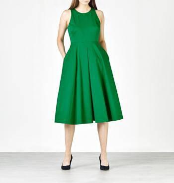 Marcs Green Midi Dress size 8