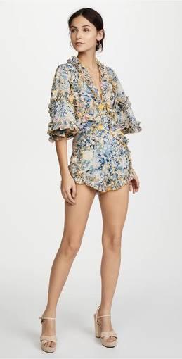 Alice McCall Choose Me Playsuit Floral Size 6
