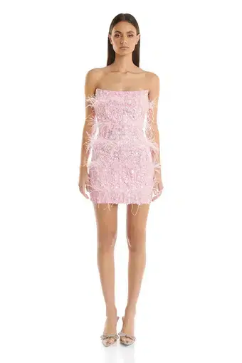 Eliya the Label Tiffany Dress Pink Size L / AU 12