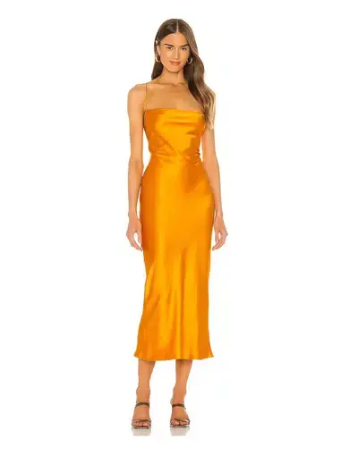 Bec & Bridge Seraphine Dress in Tangerine Size 6