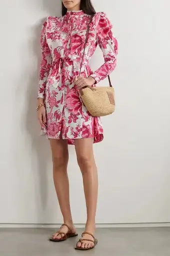 Diane Von Furstenburg Sandrah Dress Floral Size US 0/Au 6