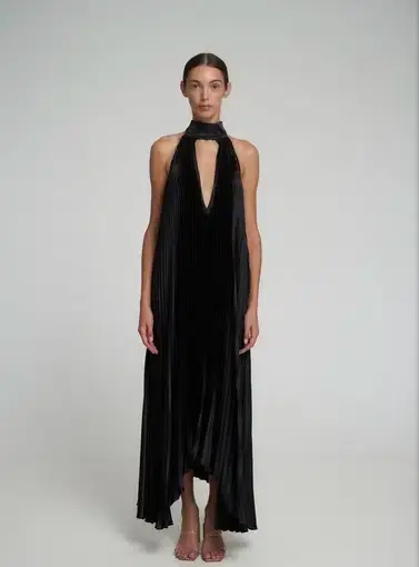 L'Idee Opera Gown Black Size AU 8