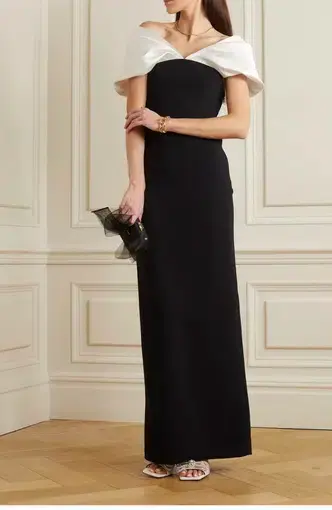 Solace London Dakota Off Shoulder Dress Black Size 10