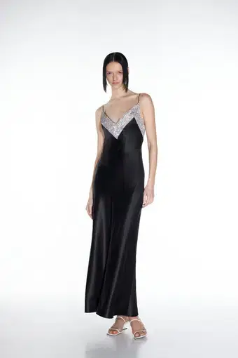 Nue Studios Vivienne Dress Black Size 6